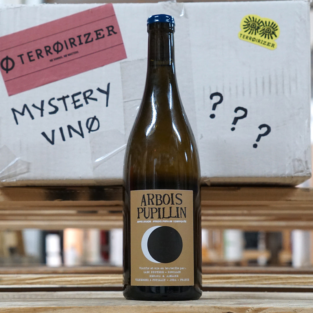 Renaud Bruyère & Adeline Houillon Arbois Blanc 2017 "mystery" 12-pack (read description)